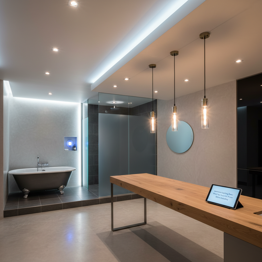 Bathroom Lighting Zones: What You Need to Know Before Installing