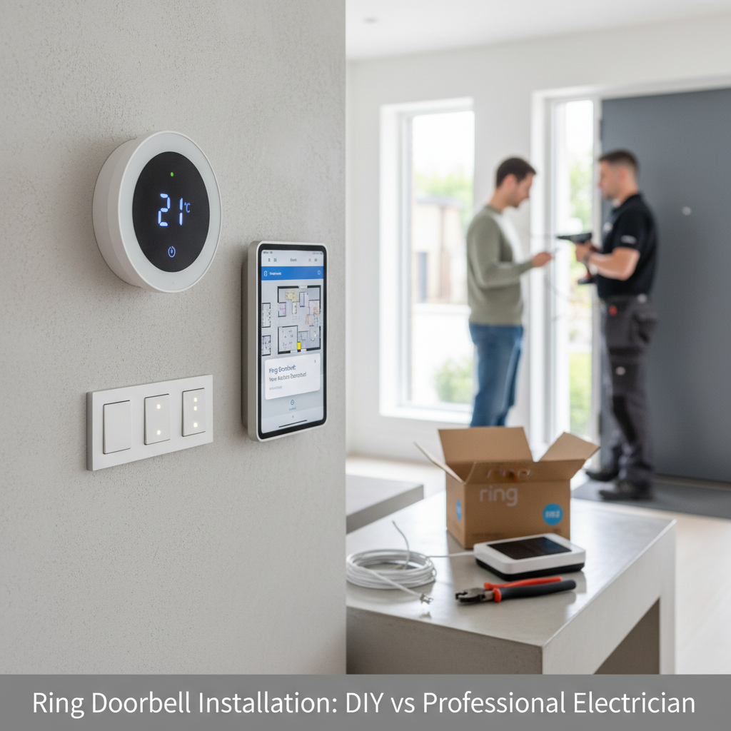 Ring Doorbell Installation: DIY vs Professional Electrician — Winchester electrician advice