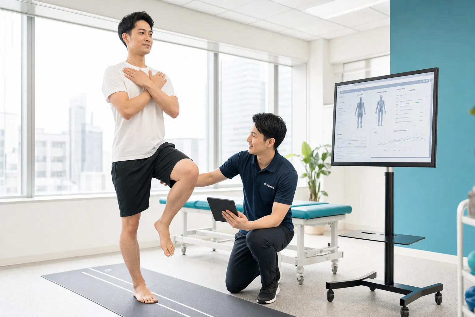 運動器検診の様子