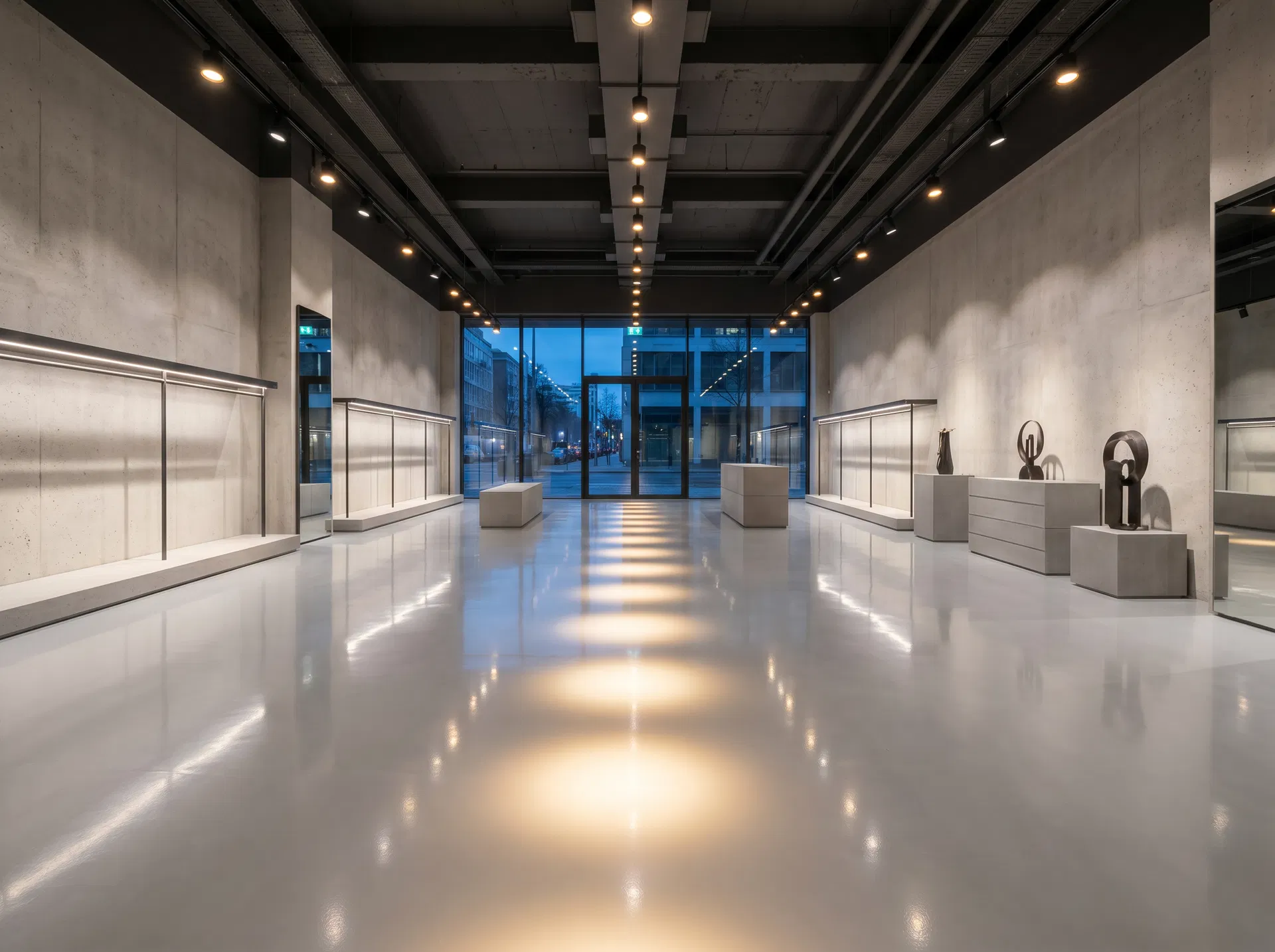 Commercial epoxy floor