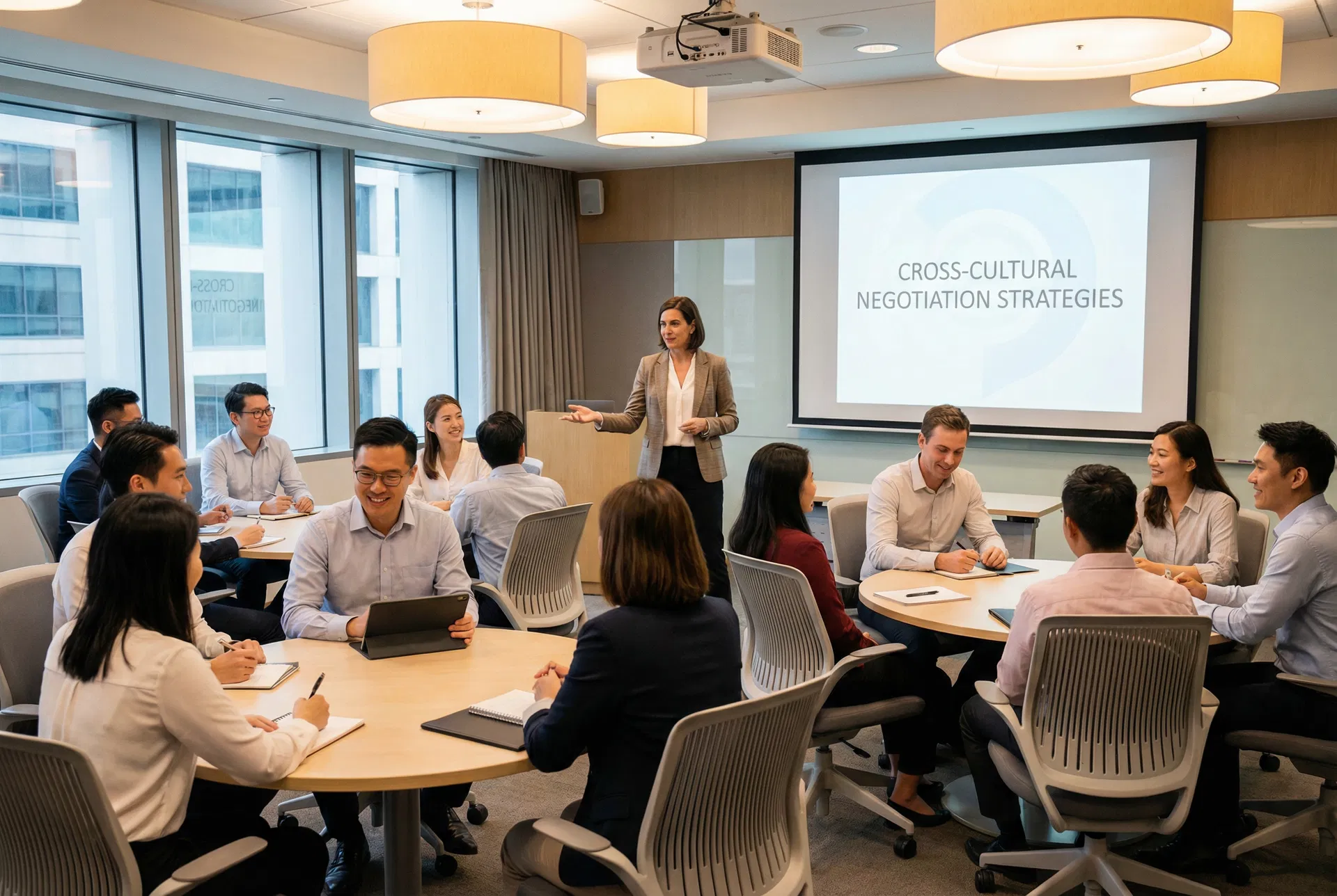 Cross-cultural negotiation training workshop