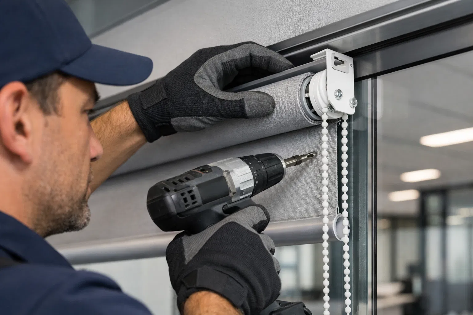 Instalação profissional de persianas