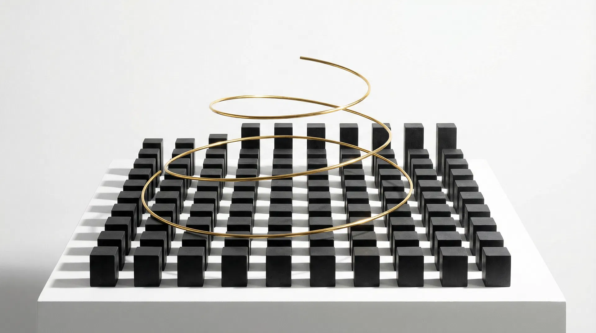 投資理念 — 紀律與結構的視覺隱喻