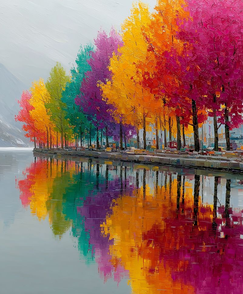 Chromatic Symphony on the Water