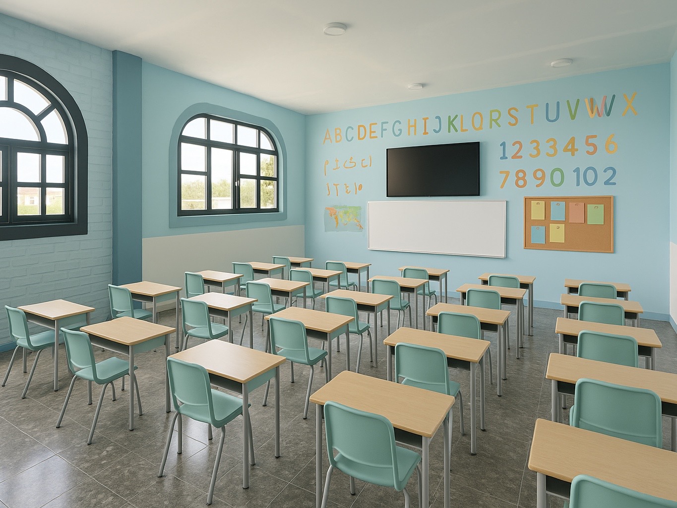 ห้องเรียนสะอาด สภาพแวดล้อมที่เอื้อต่อการเรียนรู้