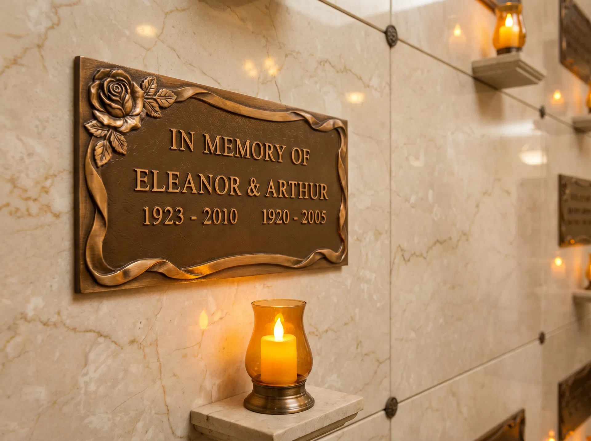 Niche & Crypt Plaques