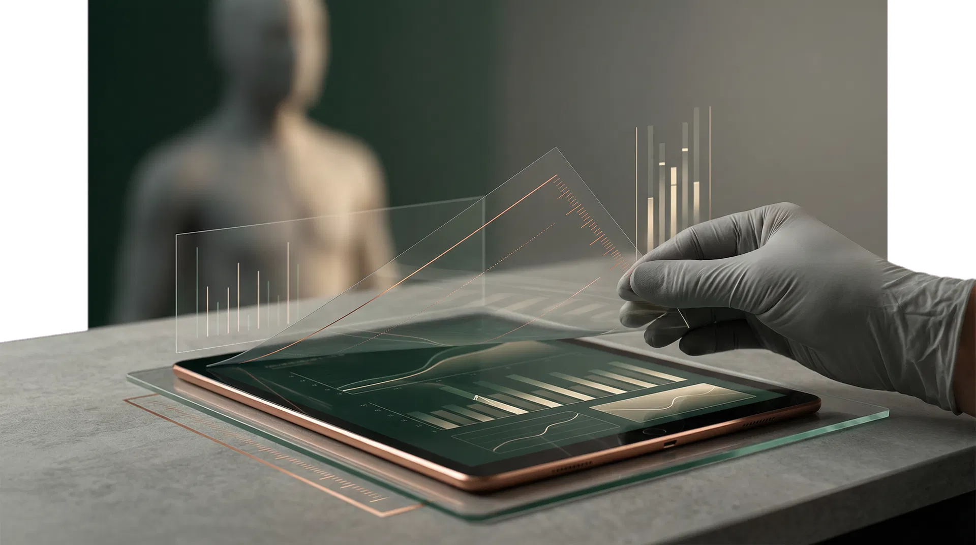 Painel analítico clínico