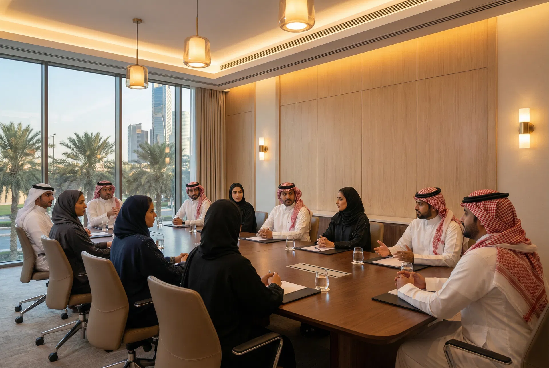 Shuraka Training Center session