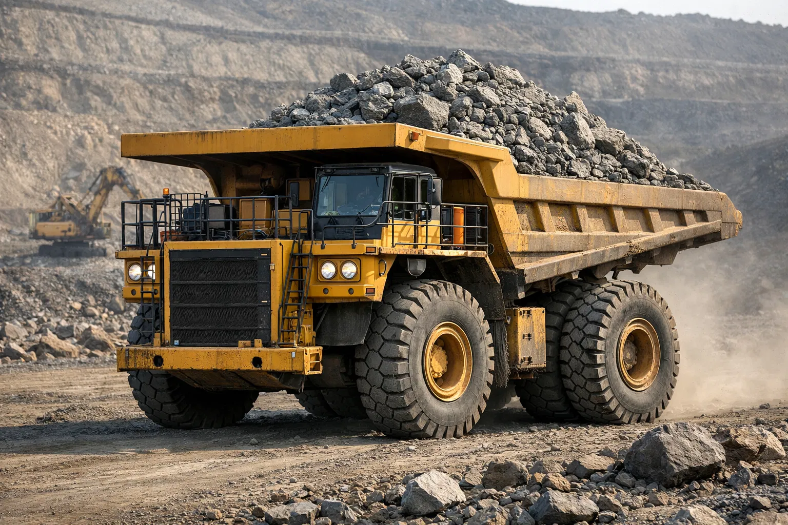 Caminhões de Mineração