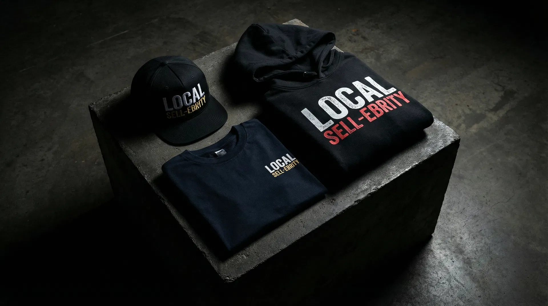 Local SELL-ebrity gear collection