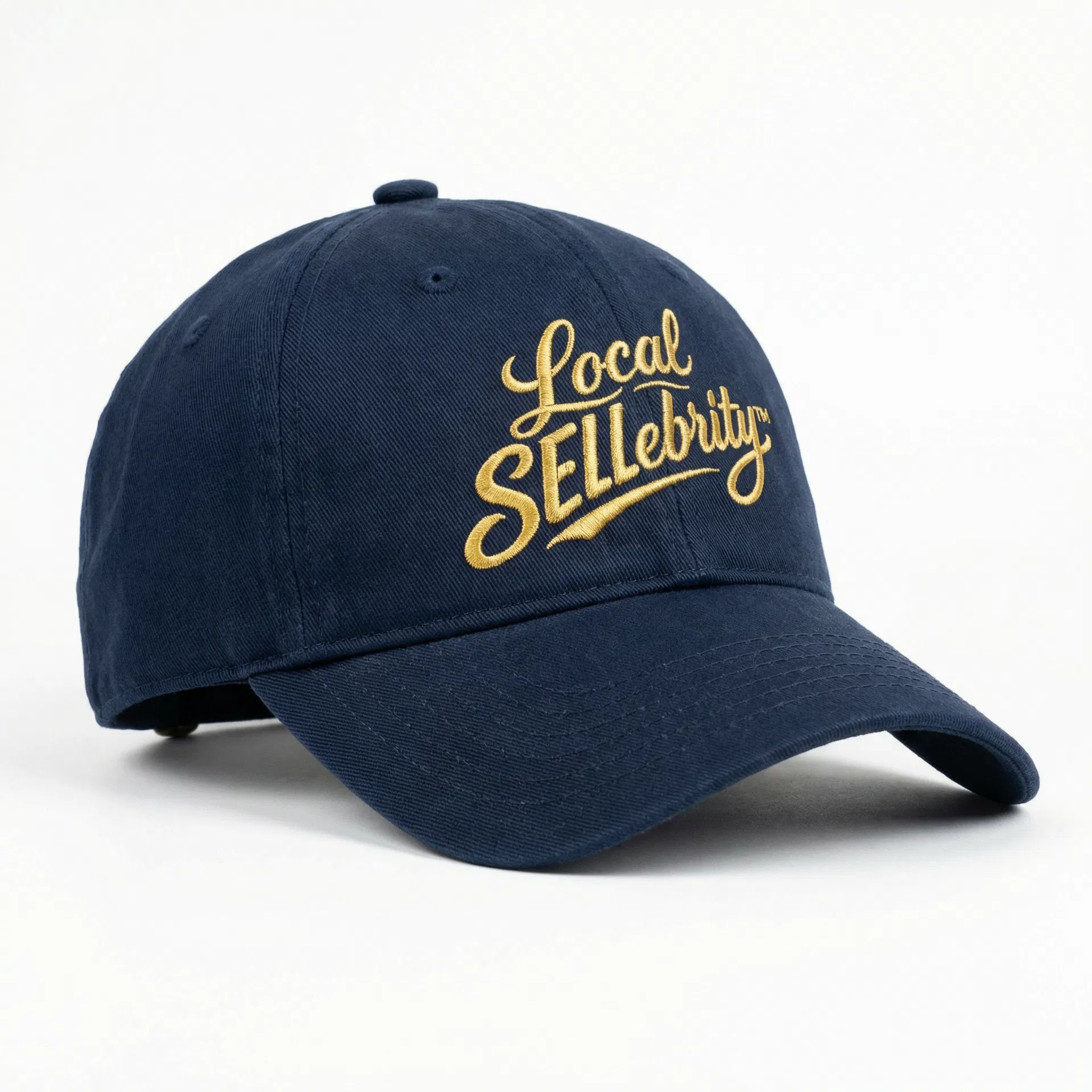 The Gold Script Dad Hat