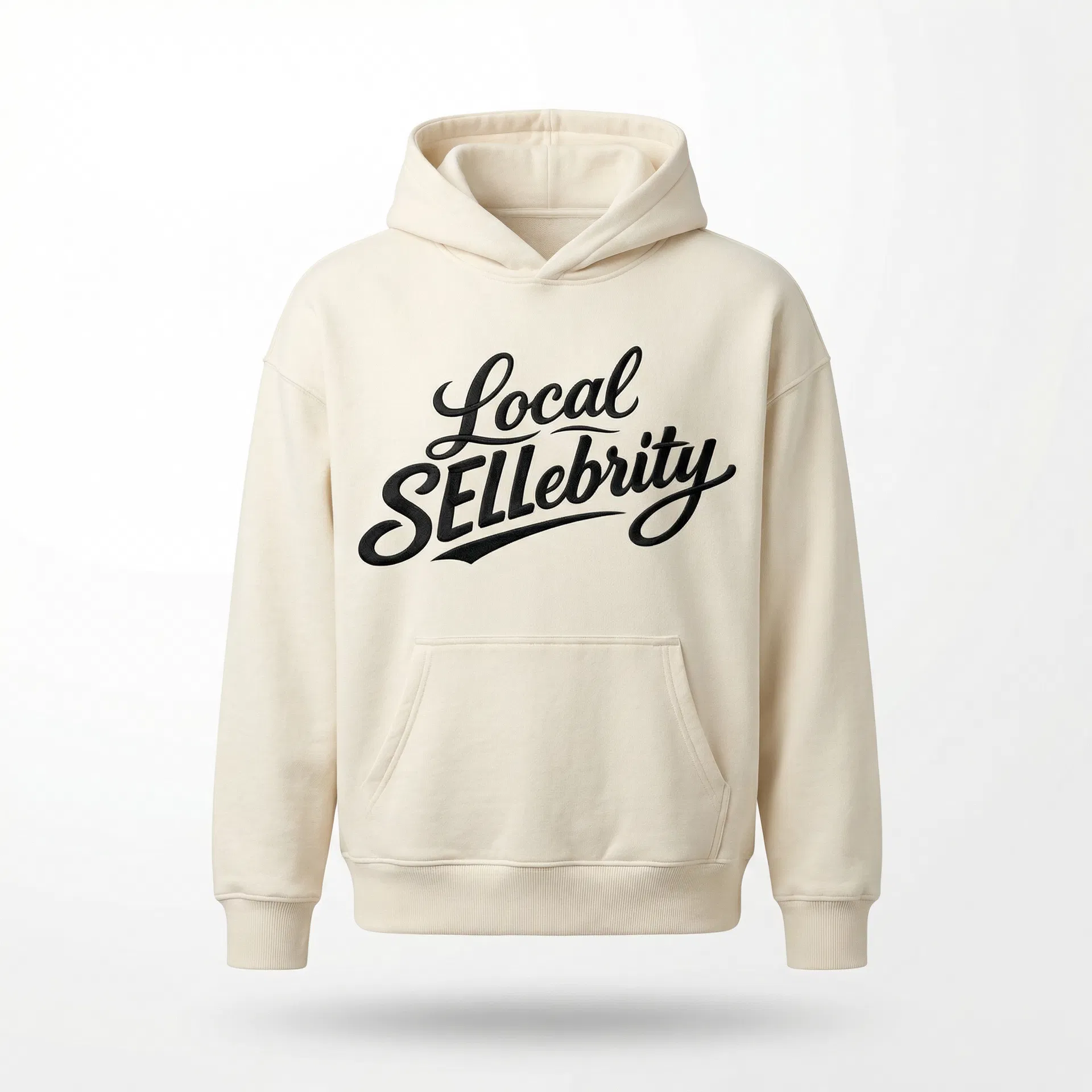 The Cream Script Hoodie