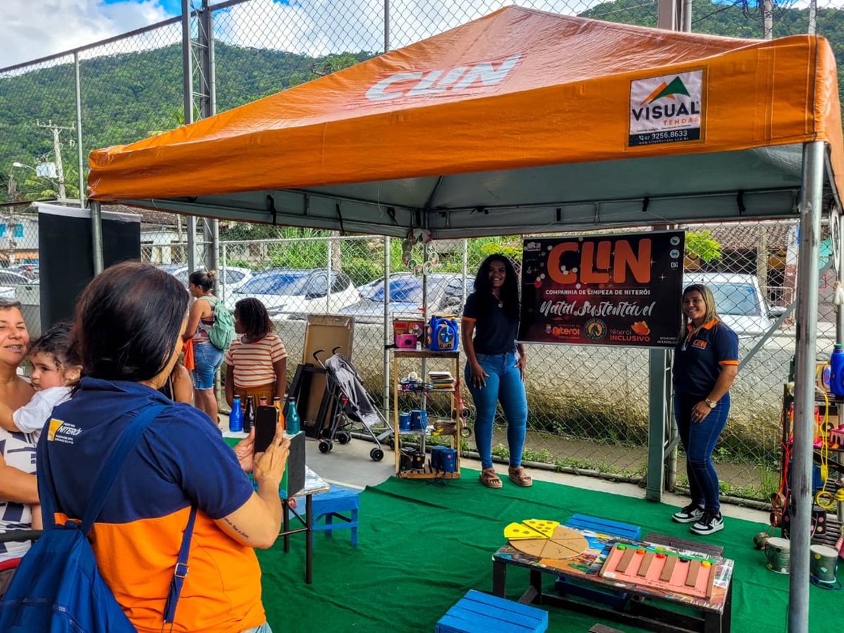 Clin encerra as atividades do Natal Solidário e Sustentável