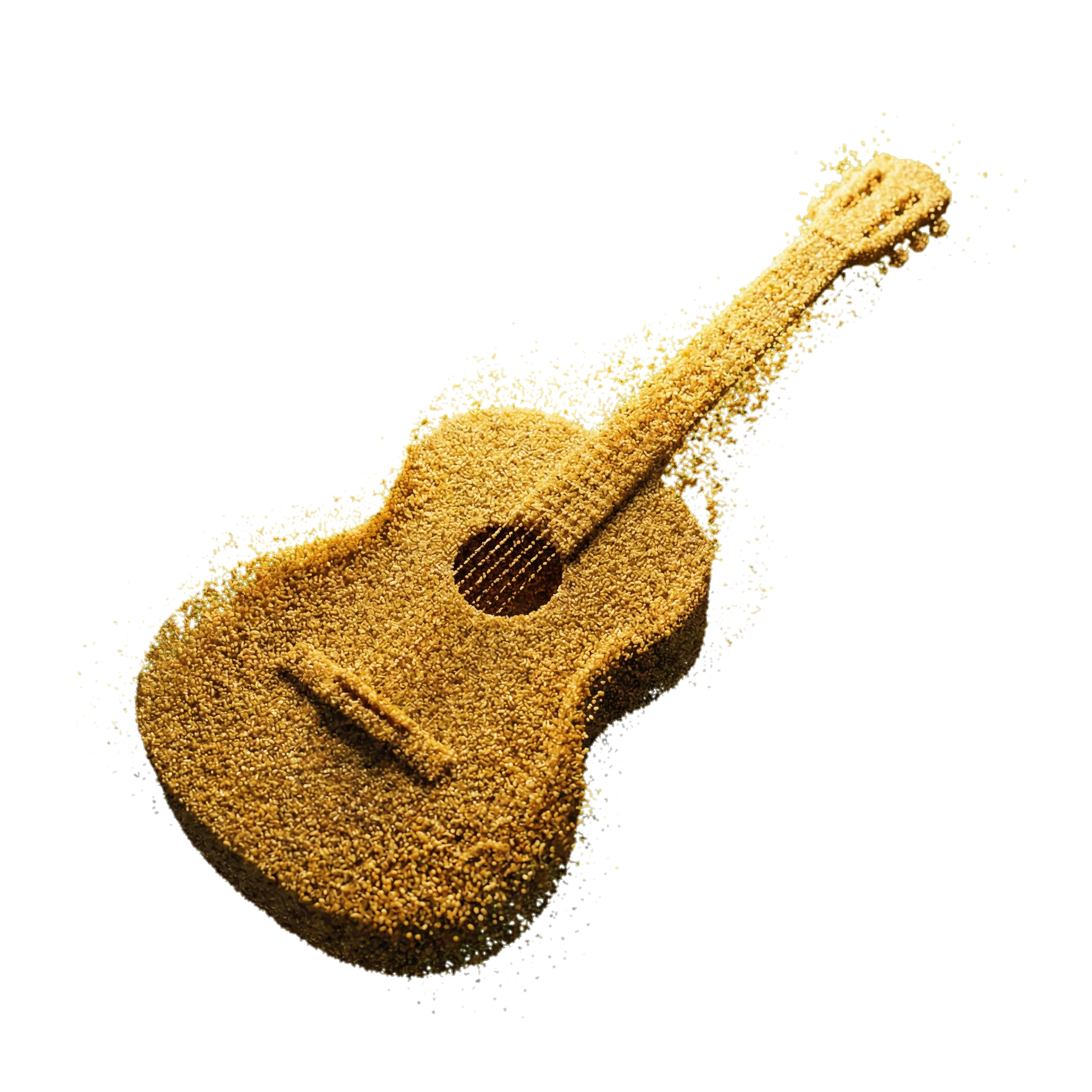 Sand guitar