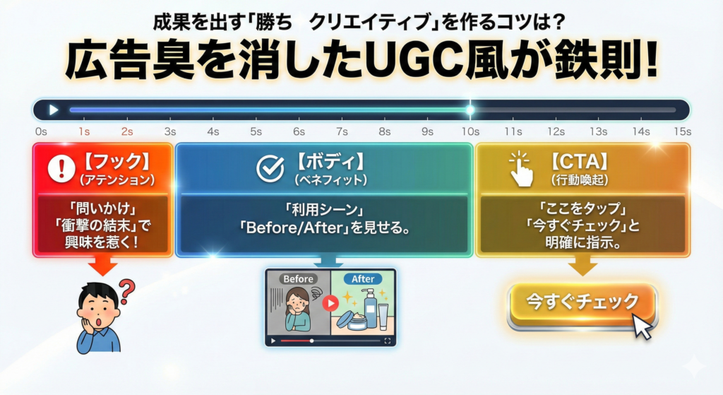 成果を出す「勝ちクリエイティブ」を作るコツは？