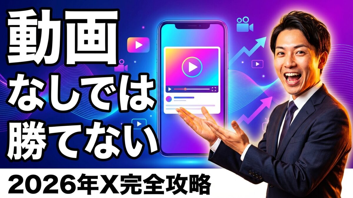 【2026年版】Xは動画が主戦場に！仕様ガイド｜サイズ・長さ・形式を徹底解説