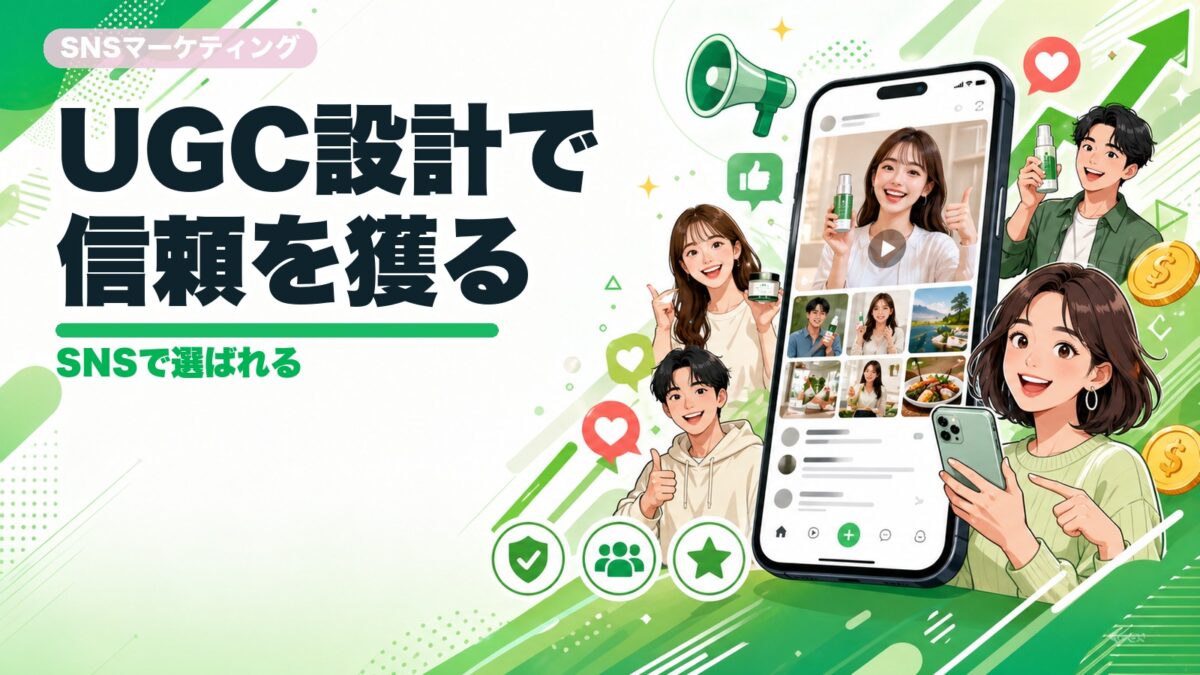 AIでUGCキャンペーンを設計する方法｜SNSで信頼を獲得する実践ガイド