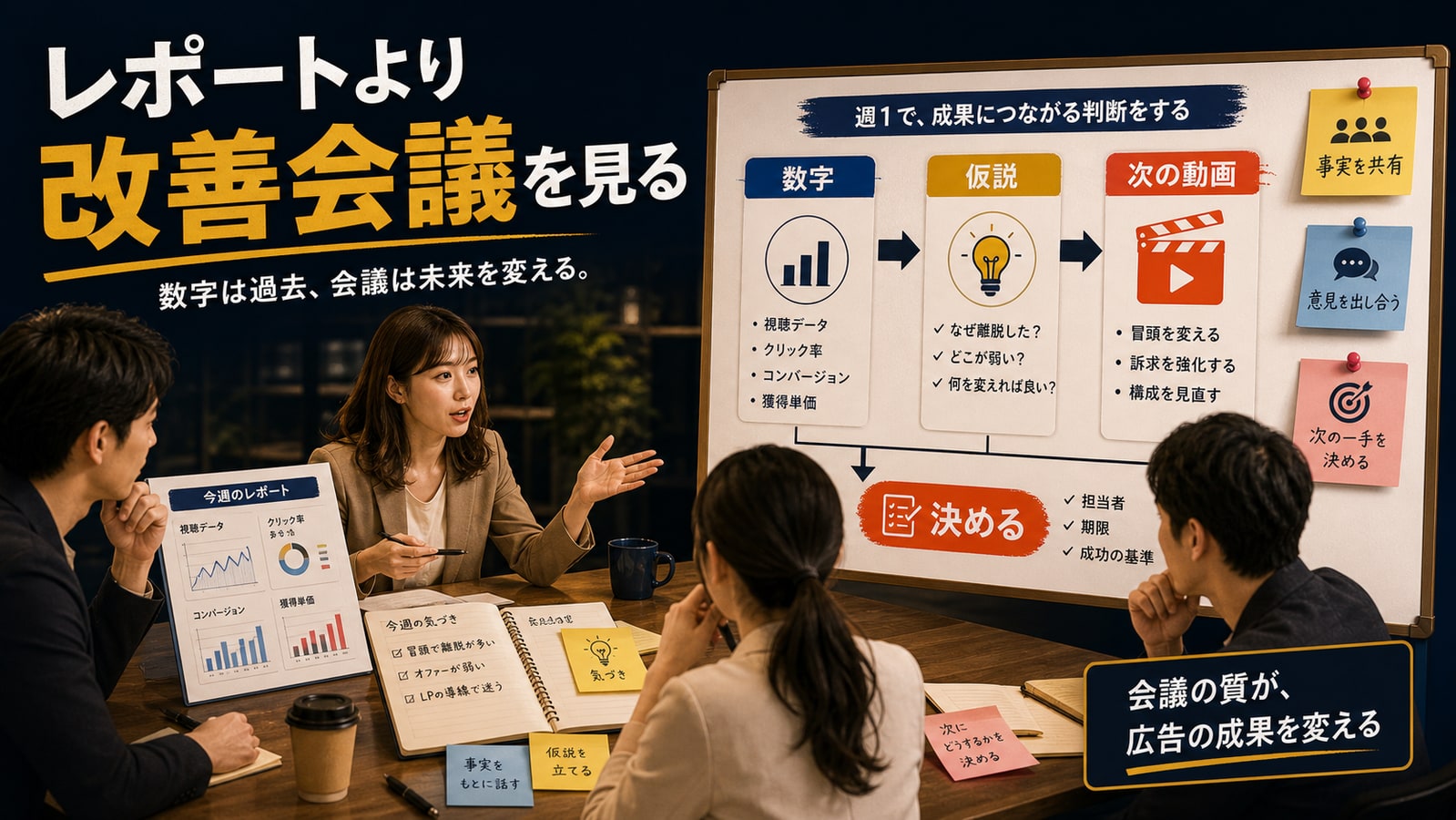 レポートより改善会議の質を見る