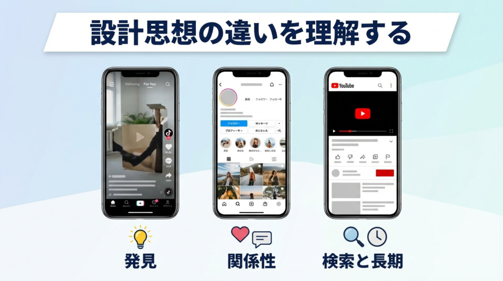 プラットフォームの本質的な違い｜設計思想を理解する