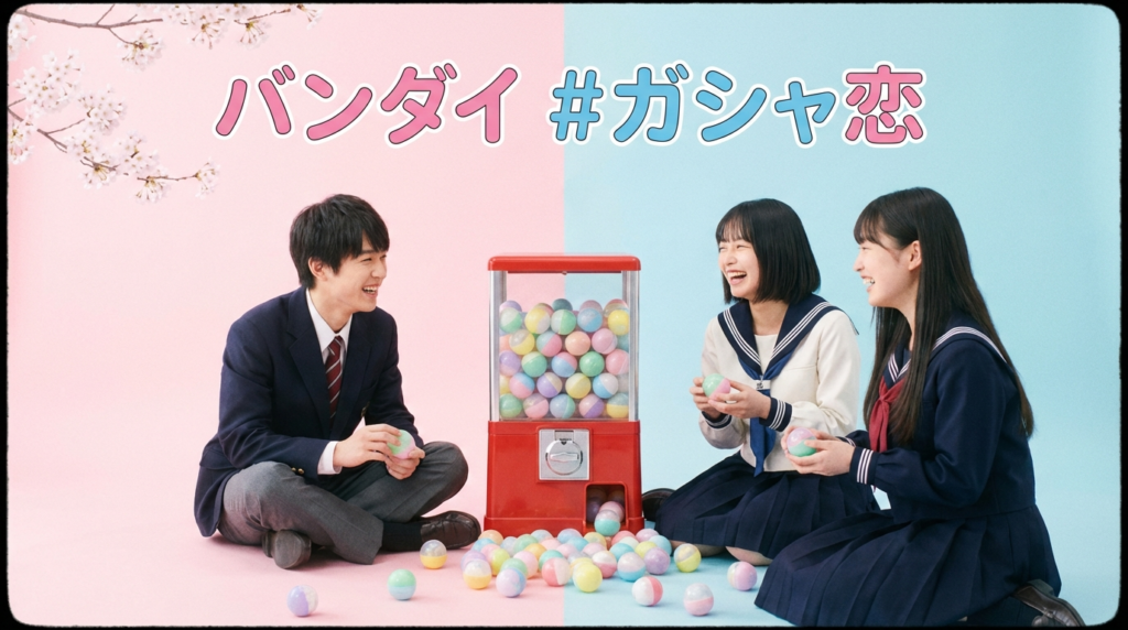 【事例②】バンダイ「#ガシャ恋」｜若年層の心を掴んだショートドラマ