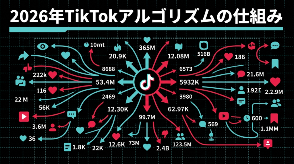 2026年TikTokアルゴリズムの仕組み