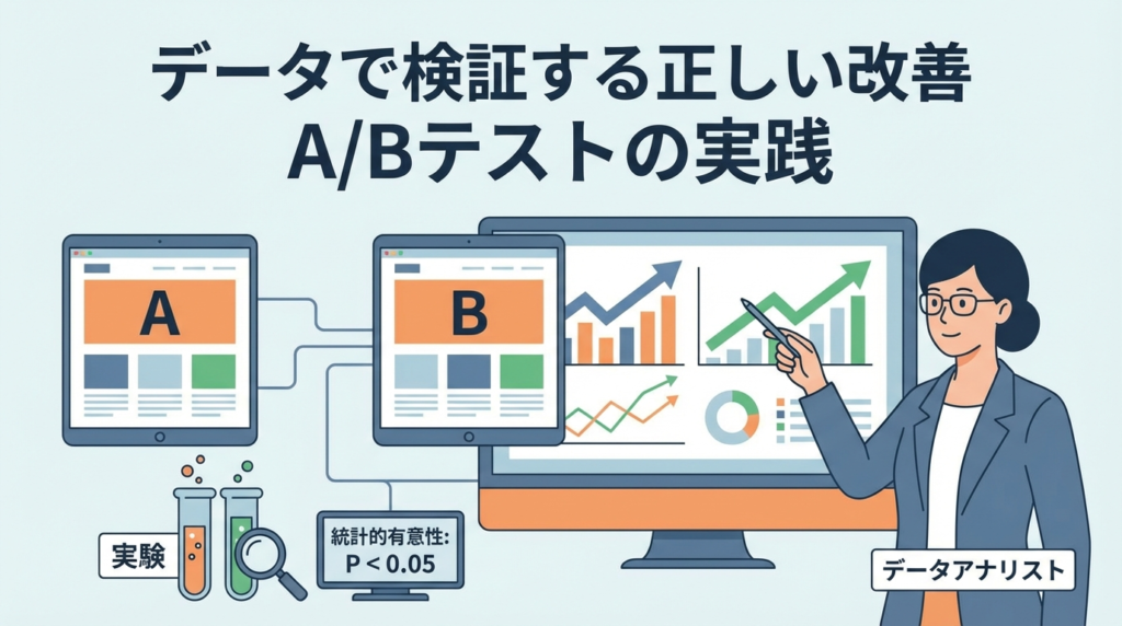 正しい改善プロセス：A/Bテストの実施