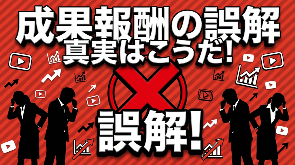 なぜ「成果報酬＝再生数稼ぎ」は誤解なのか？
