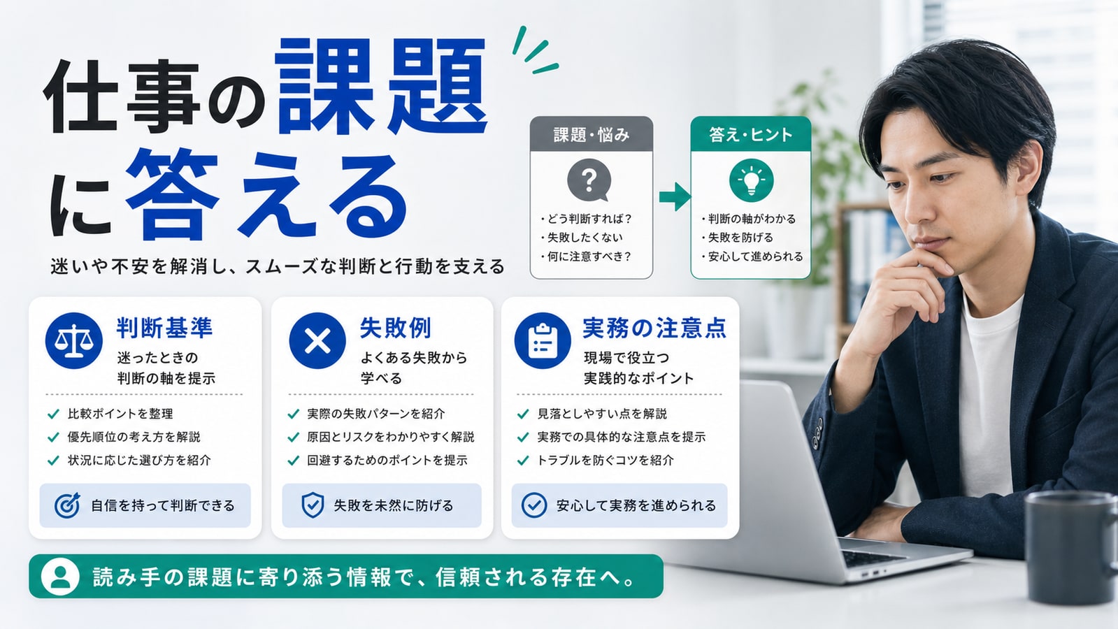 会社紹介より仕事の課題に答える
