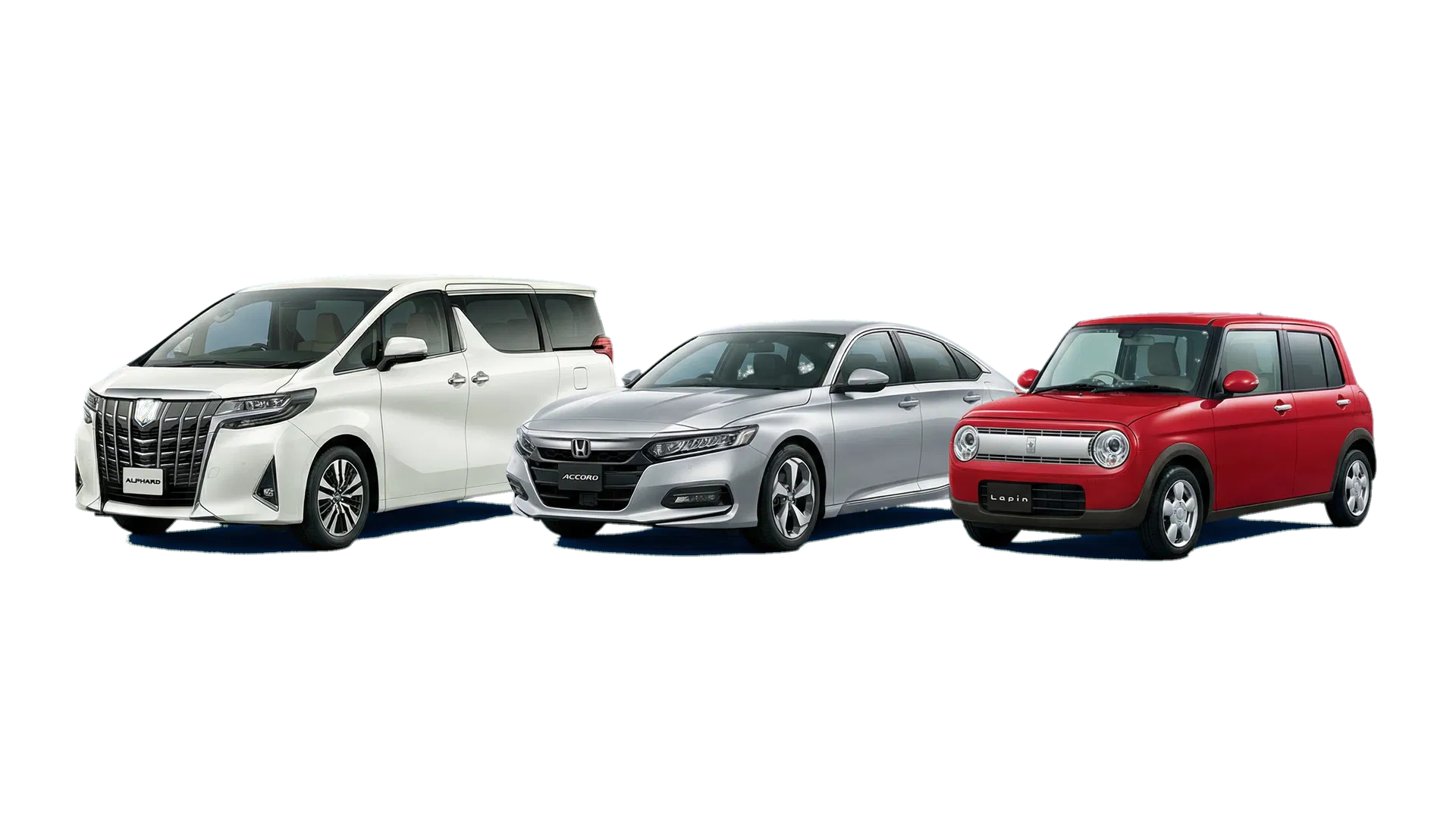 対応車種 - ミニバン・セダン・軽自動車