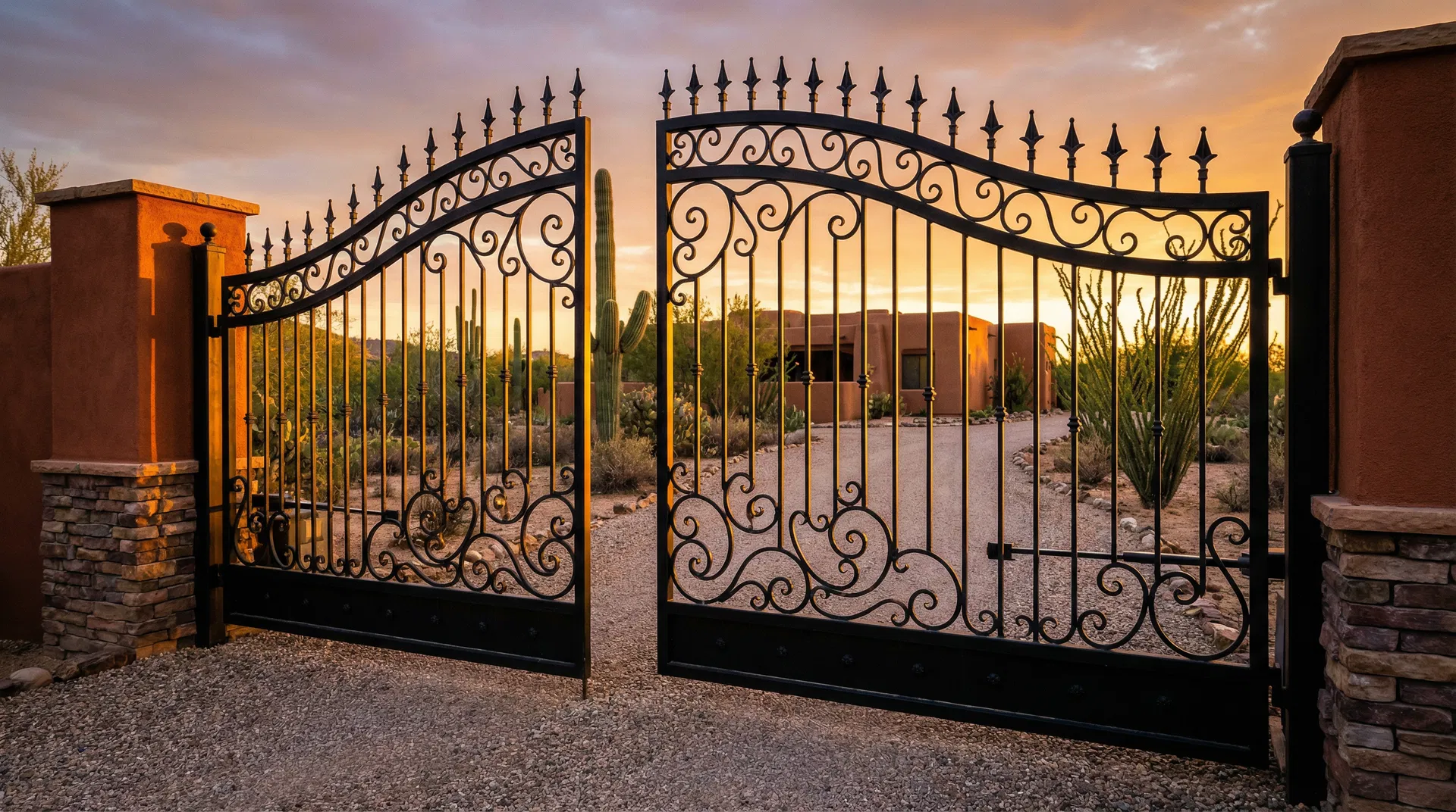 Wrought Iron Gates & Fencing