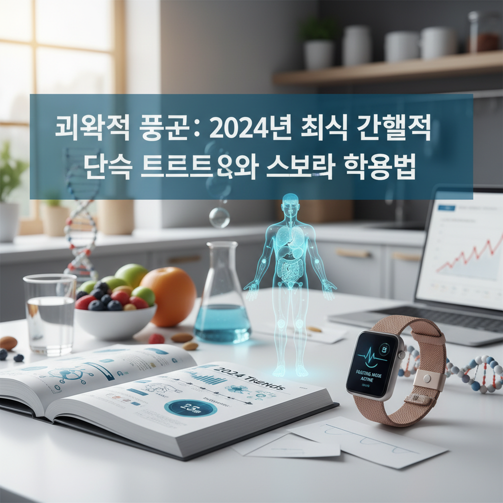 과학적 접근: 2024년 최신 간헐적 단식 트렌드와 스마트 활용법