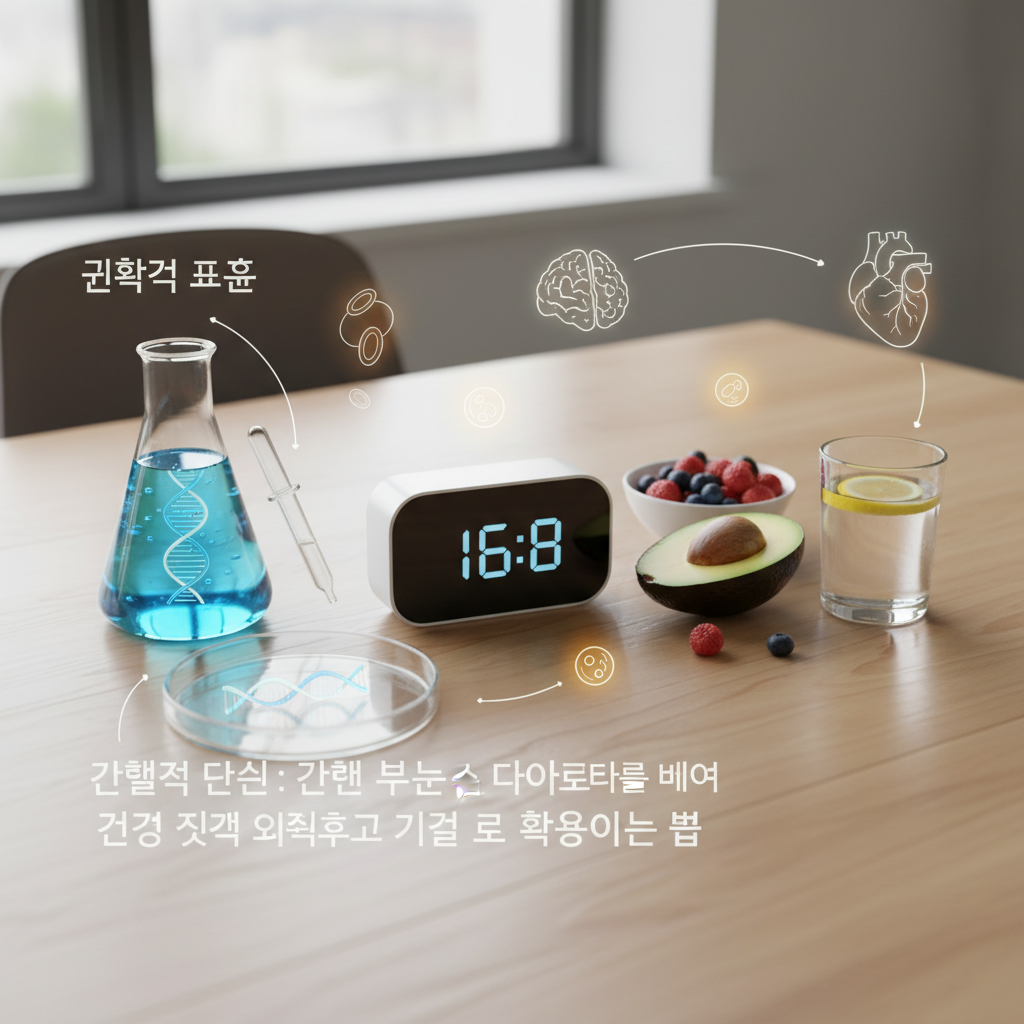 과학적 접근: 간헐적 단식, 단순한 다이어트를 넘어 건강 최적화 기술로 활용하는 법