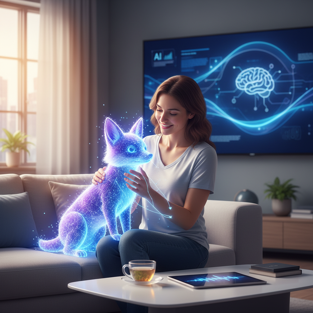 2026년 최신 트렌드: 'AI 반려자' 시대, 디지털 펫과 깊은 정서적 교감을 나누는 법