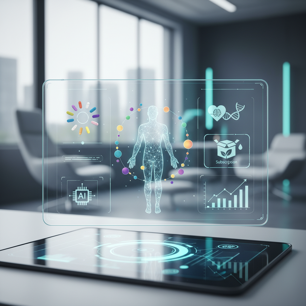 2026년 대세: AI 개인화 헬스케어 기반 맞춤 영양제 구독 서비스 완벽 비교 분석