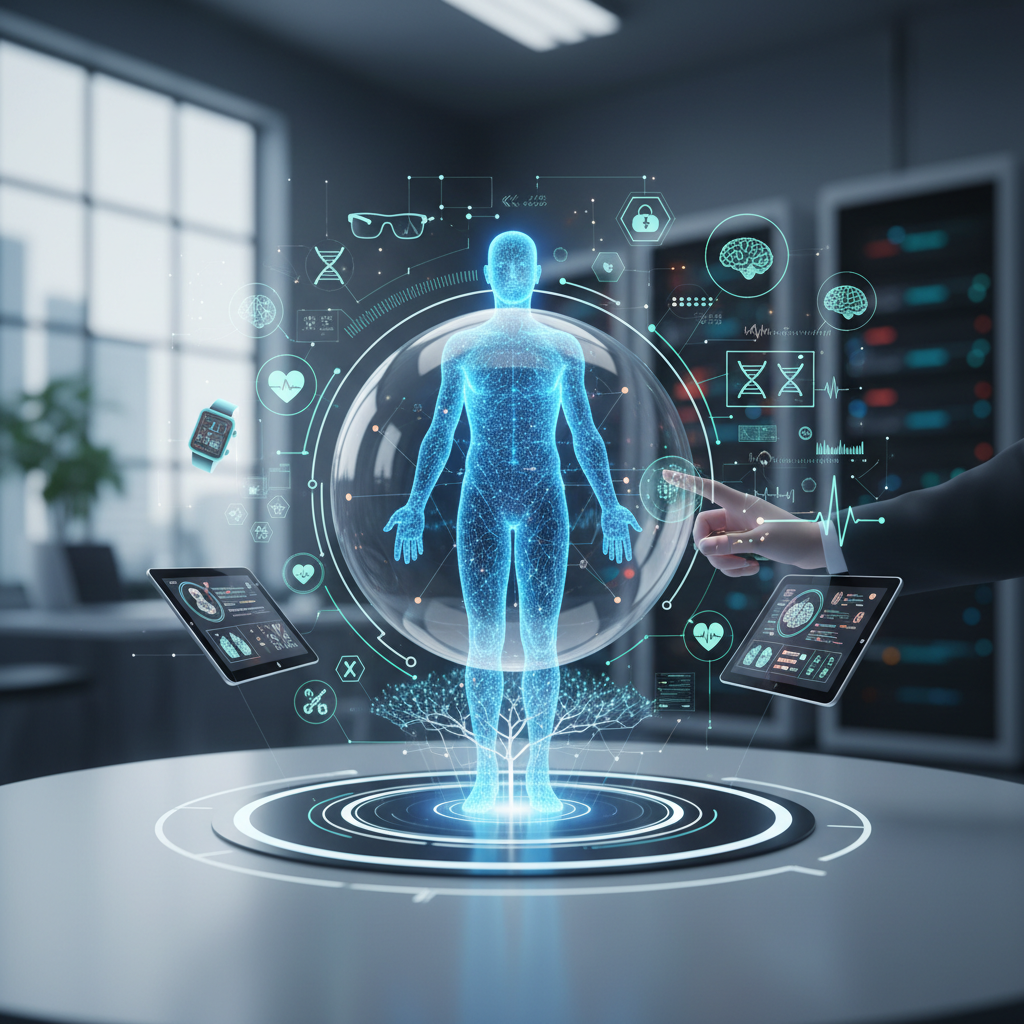 2026년 최신 트렌드: AI 기반 개인화 헬스케어, 내 건강을 관리하는 '디지털 트윈' 활용법