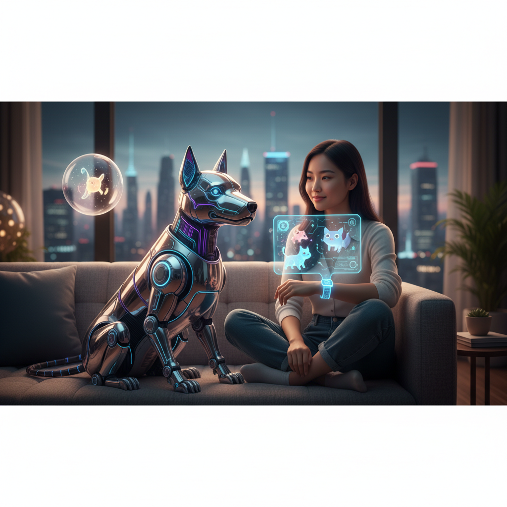 2026년 최신 트렌드: 'AI 반려자' 시대, 디지털 펫이 우리의 삶과 외로움을 어떻게 바꾸는가?