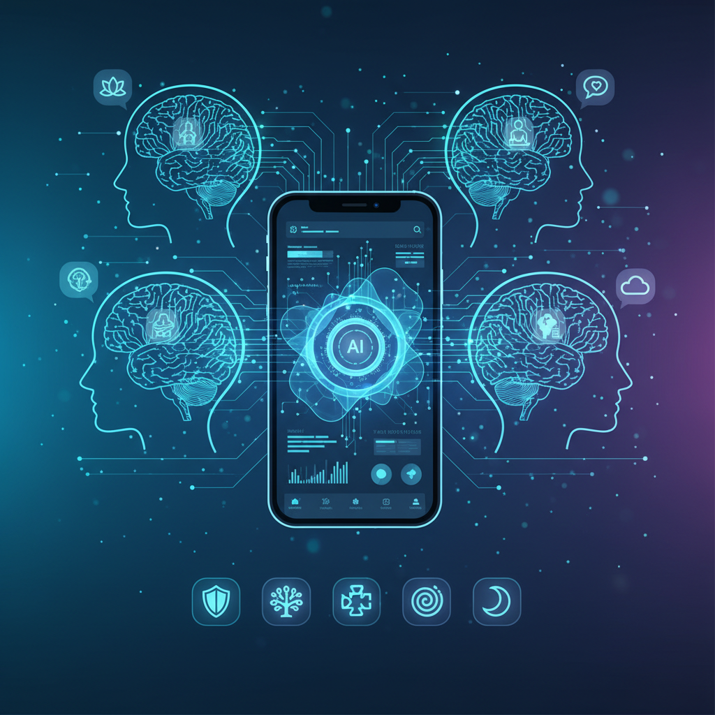 2026년 최신 트렌드: AI 기반 멘탈 케어 앱 5가지 비교 분석과 미래 전망