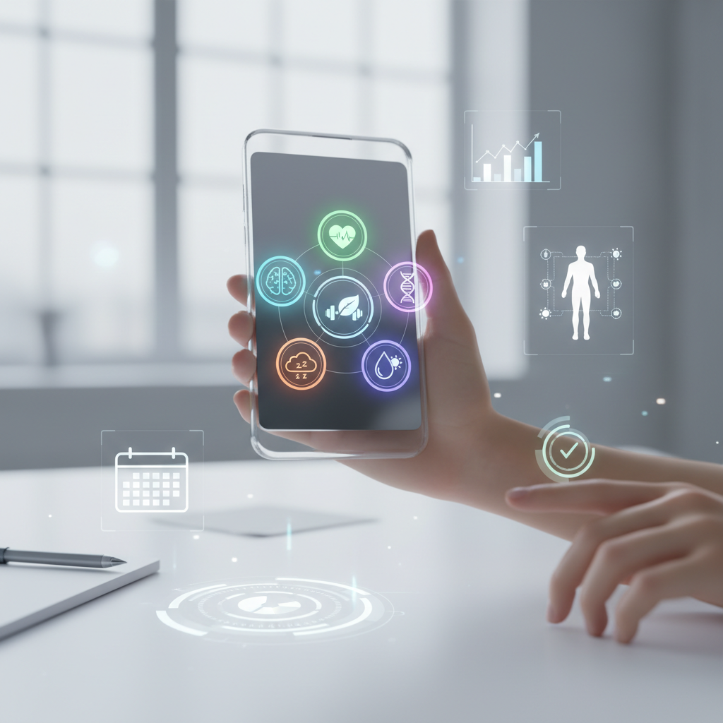 2026년 필수템: AI 기반 개인 맞춤형 웰니스 앱 5가지 비교 분석 및 스마트 활용법
