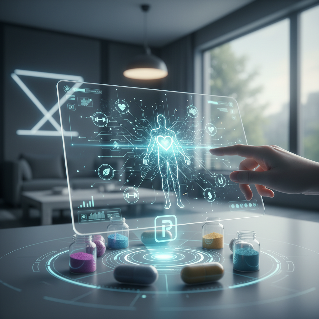 2026년 대세: AI 개인화 헬스케어 앱으로 내 건강을 맞춤 관리하는 법 (Feat. 초개인화 영양제 추천)