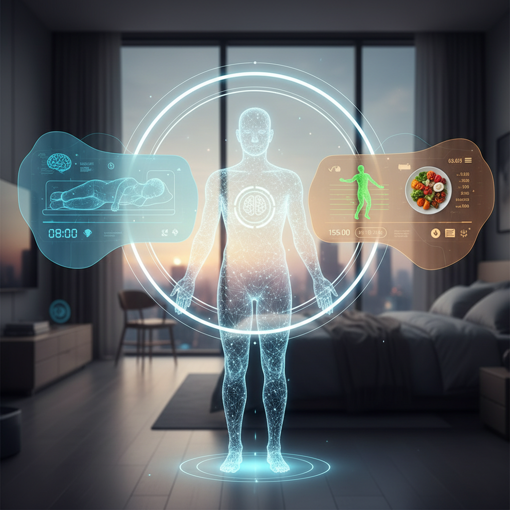 2026년 필수템: AI 개인화 헬스케어 앱으로 수면, 운동, 식단을 완벽 관리하는 미래 건강 전략