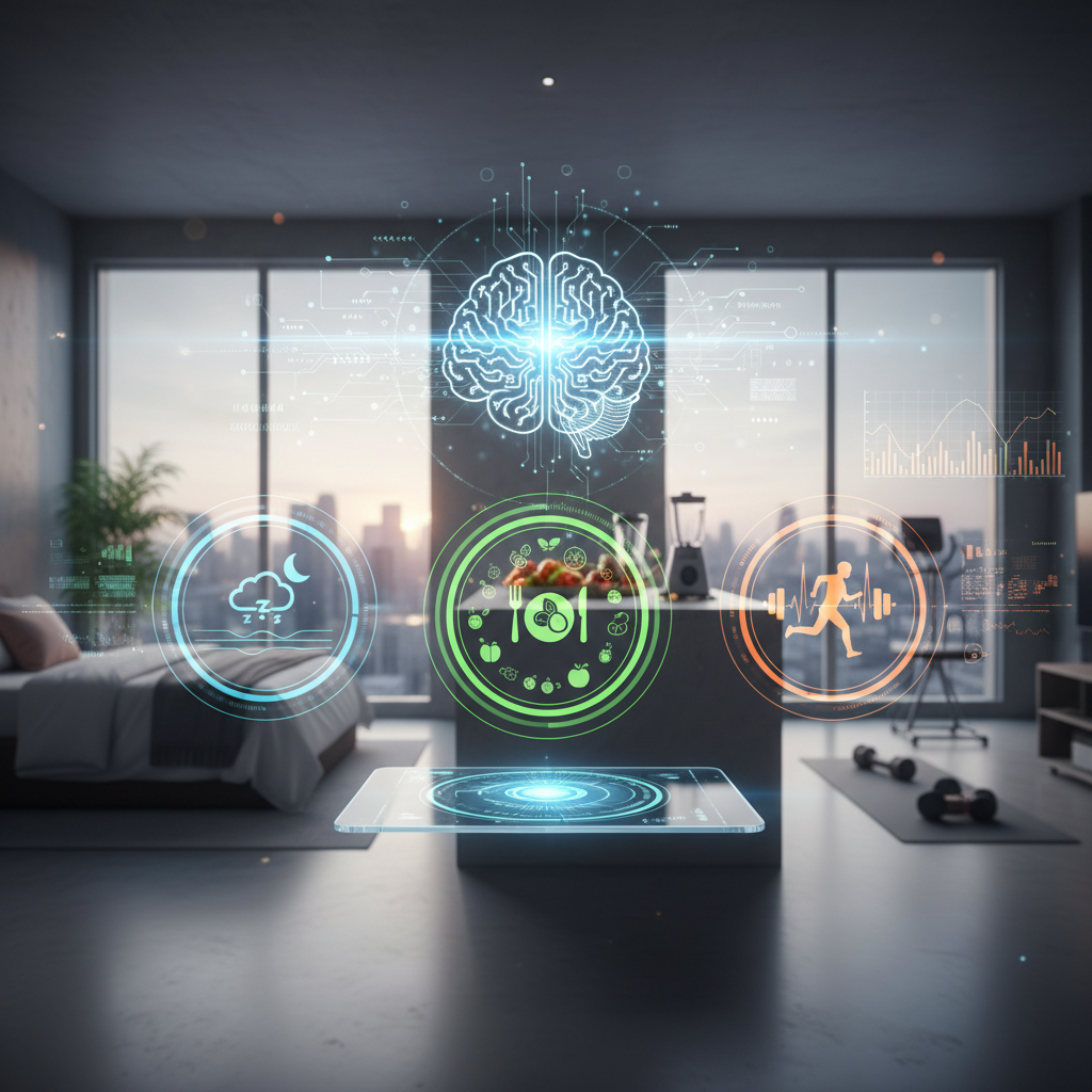 2026년 필수템: AI 헬스 코치가 선사하는 수면, 식단, 운동 초개인화 혁명