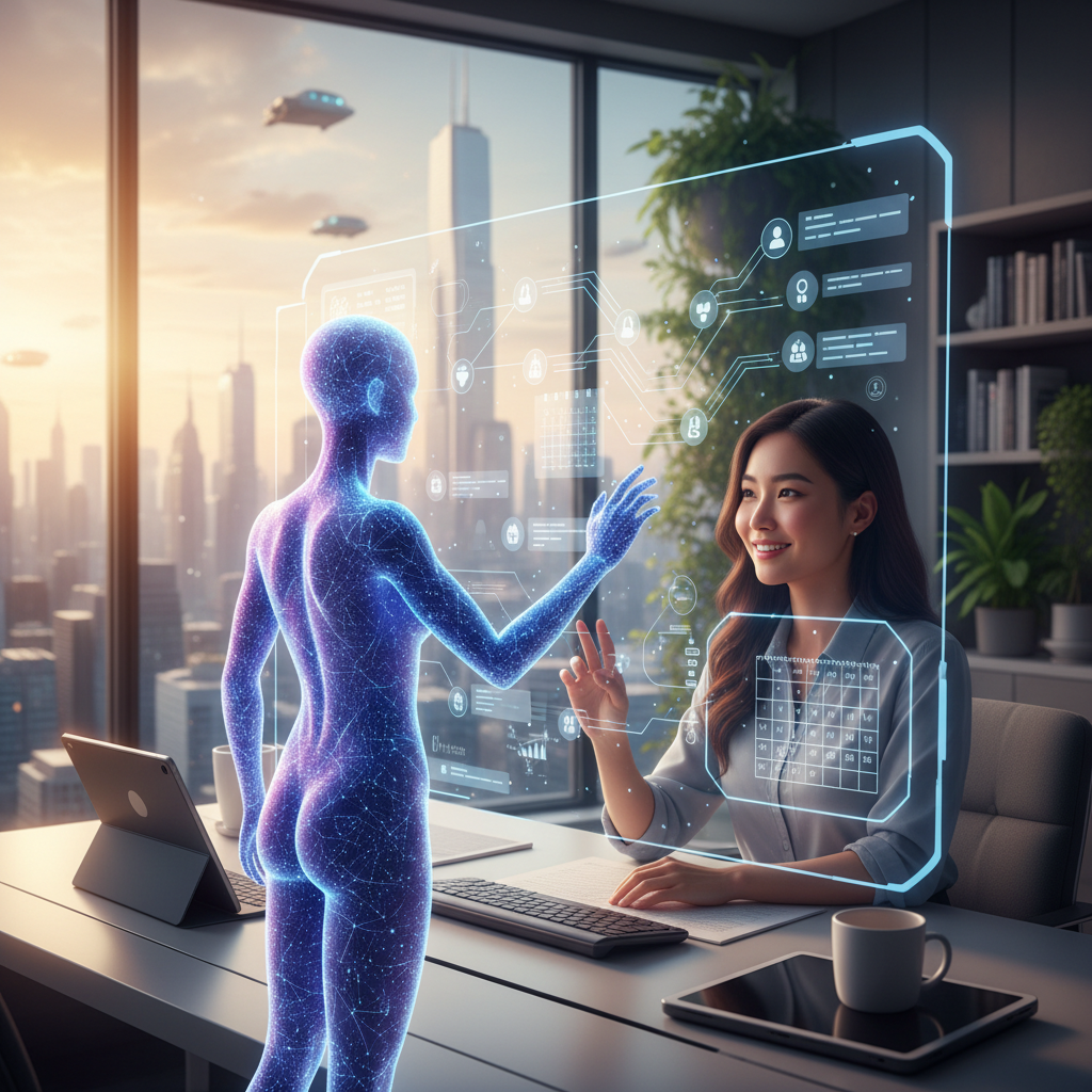 2026년, AI 개인 비서 '에이전트'가 당신의 일상을 혁신하는 방법: 미래형 워크플로우 필수 가이드