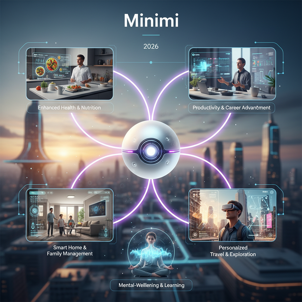 2026년, AI 개인 비서 '미니미'가 당신의 삶을 혁신할 5가지 방법