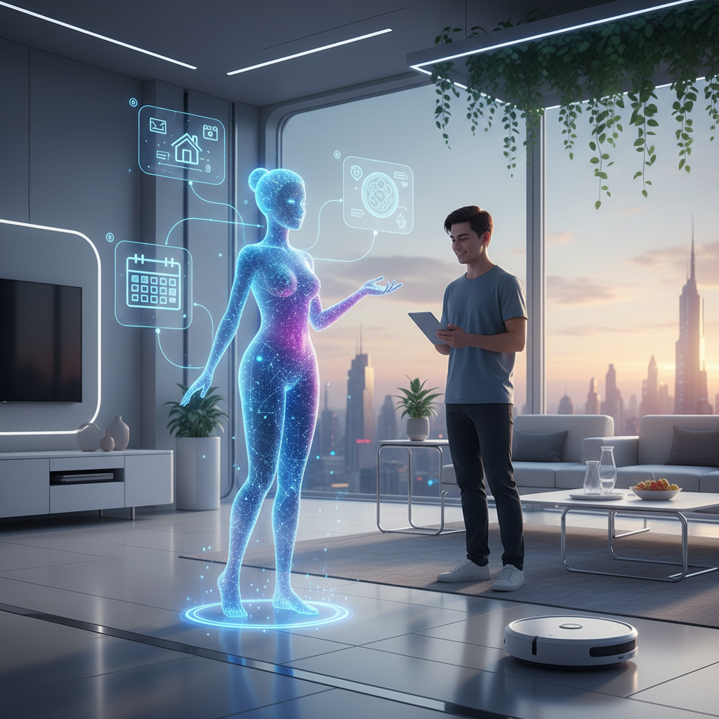 2026년, AI 개인 비서 '에이바'와 함께하는 스마트 라이프 혁명!