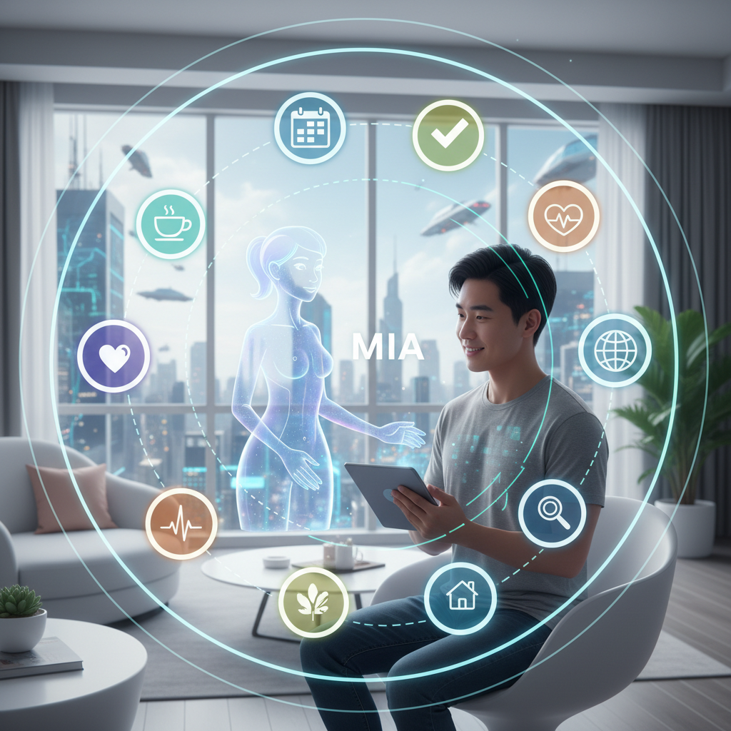 2026년, AI 개인 비서 '미아'와 함께하는 스마트 라이프: 당신의 일상이 어떻게 바뀔까?