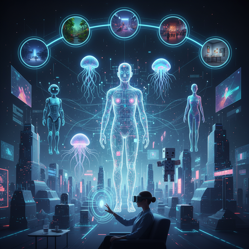 2026년, 당신의 디지털 페르소나는? AI 아바타와 메타버스 라이프 완벽 가이드