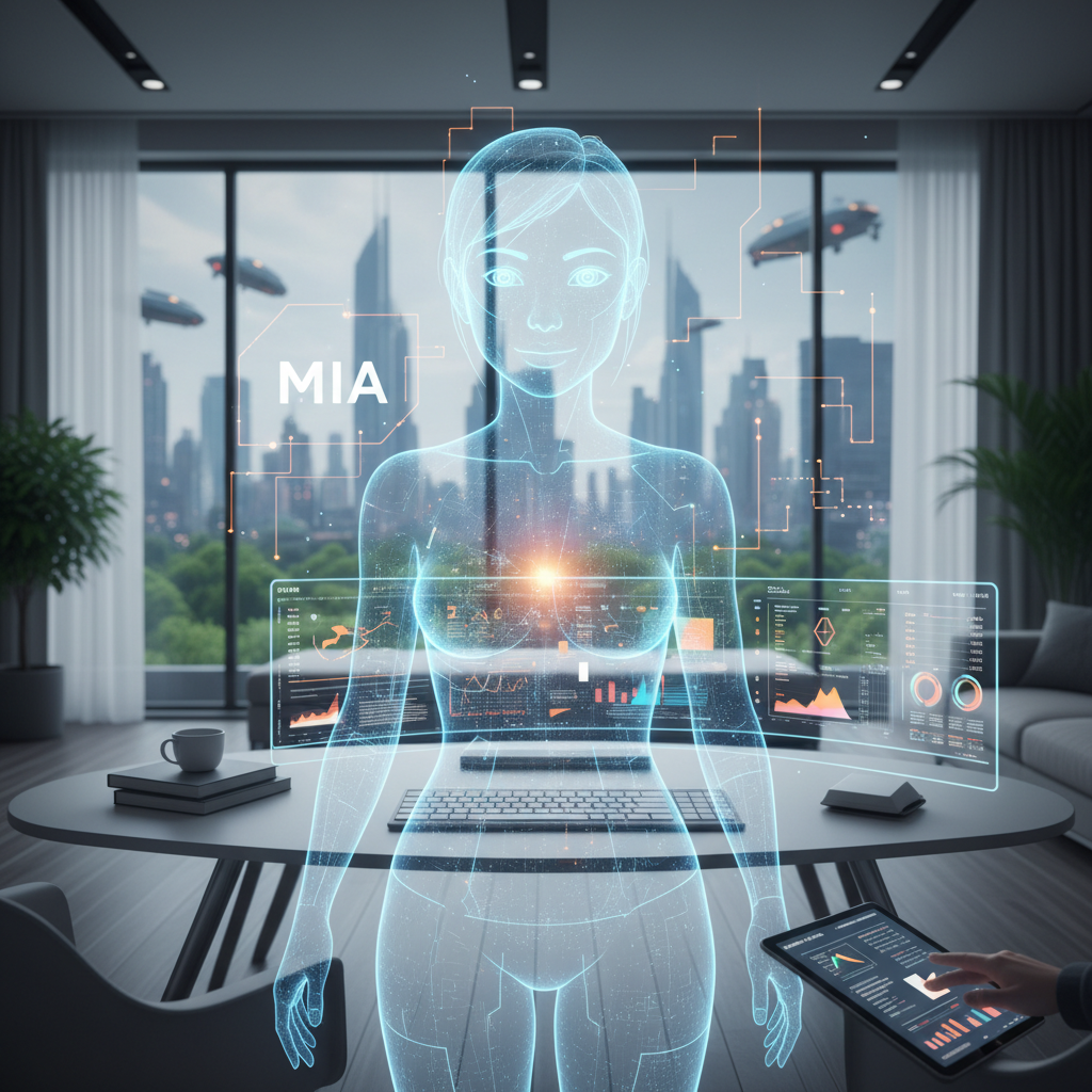 2026년, AI 개인 비서 '미아'가 당신의 일상을 어떻게 혁신할까?