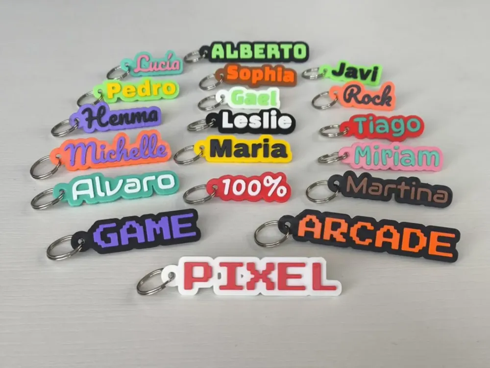 Custom Name Keychain