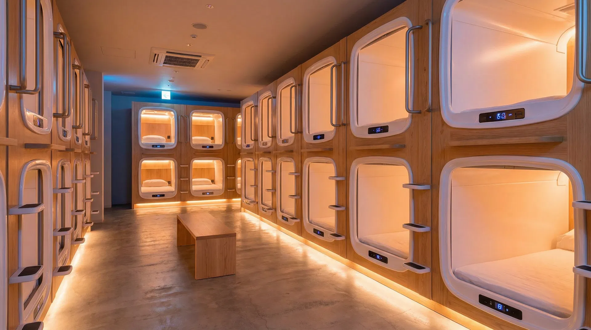 カプセルホテル