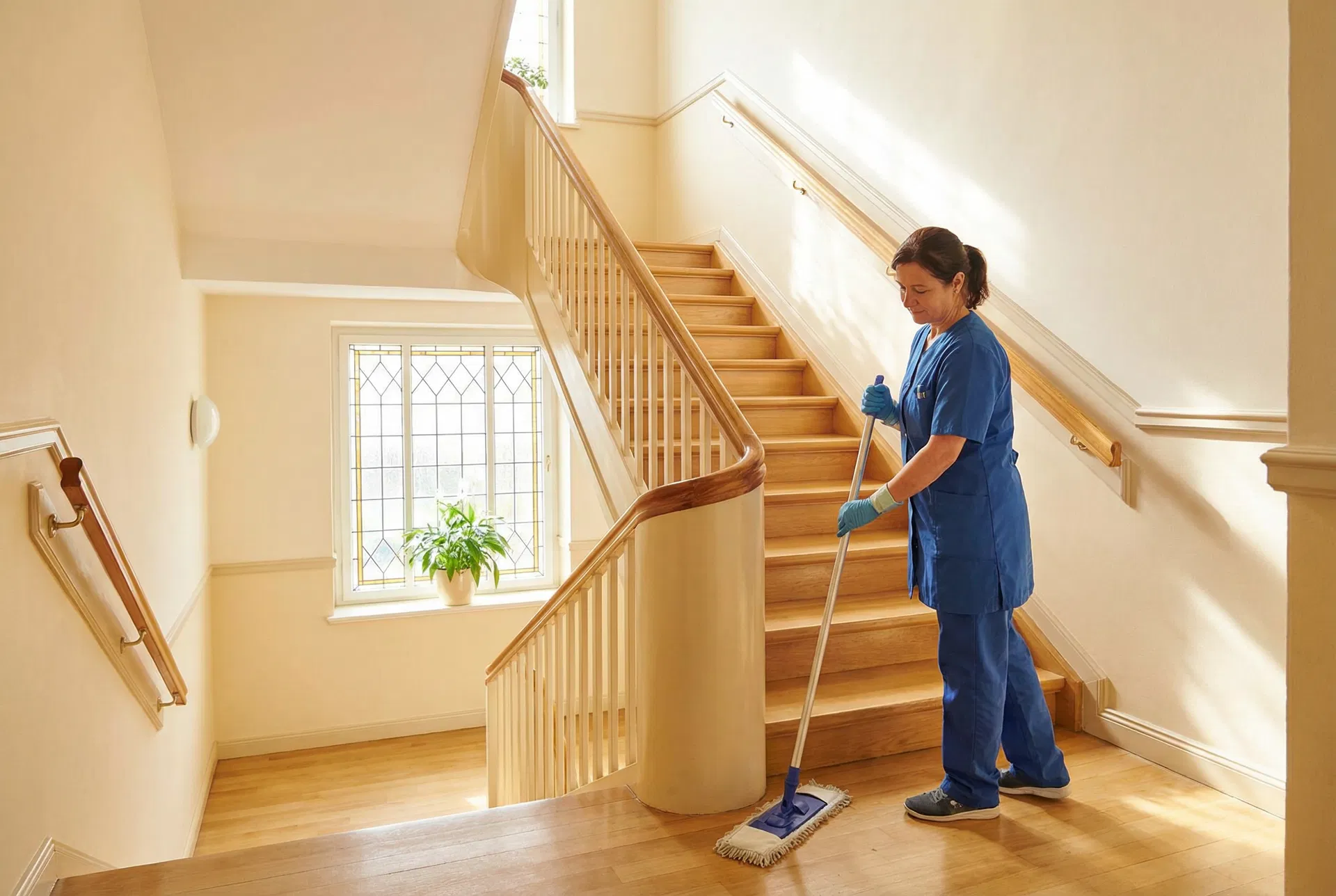 Treppenhausreinigung